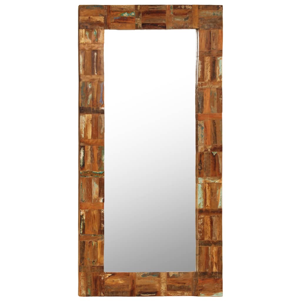 Wall Mirror Solid Reclaimed Wood